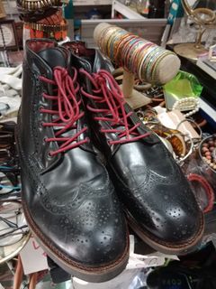 High cut leather shoes coxx borba