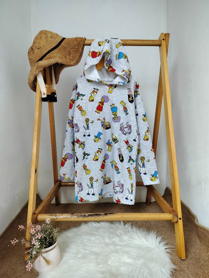 Hodie Zara collab the simpson Bayi Anak Baju Anak Perempuan 8 hingga 12 tahun di Carousell