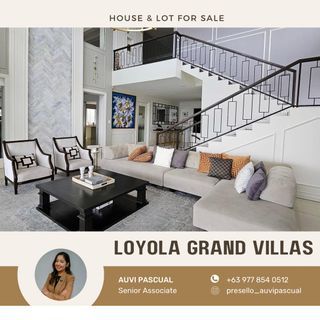 Huge House for Sale in Loyola Grand Villas Quezon City