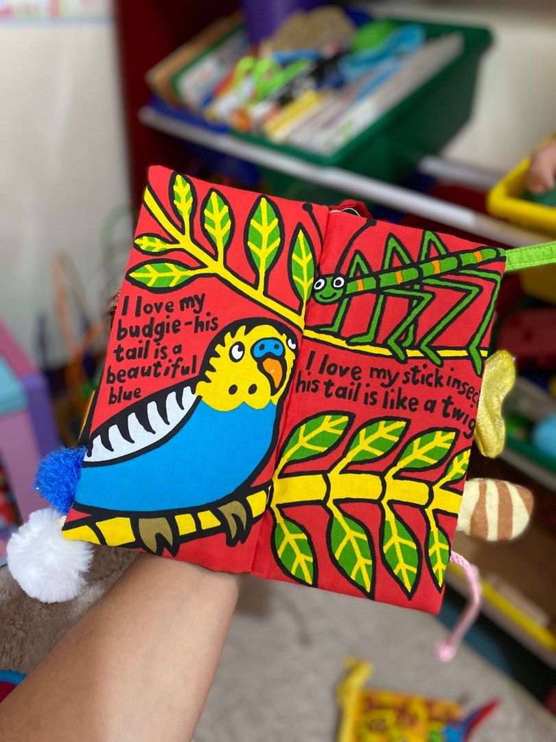 Jelly Cat Pet tails Cloth book (Category: Children's Books) located in Manila. Submitted by avalanchesonlineshopmainacount (Listing ID 1292470931, Image 2). Description: Sound is working bago bago.