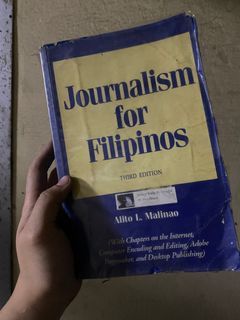 Journalism for Filipinos by Alito Malinao
