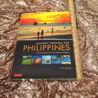 Journey through The Philippines Book Travel Book Hardbound