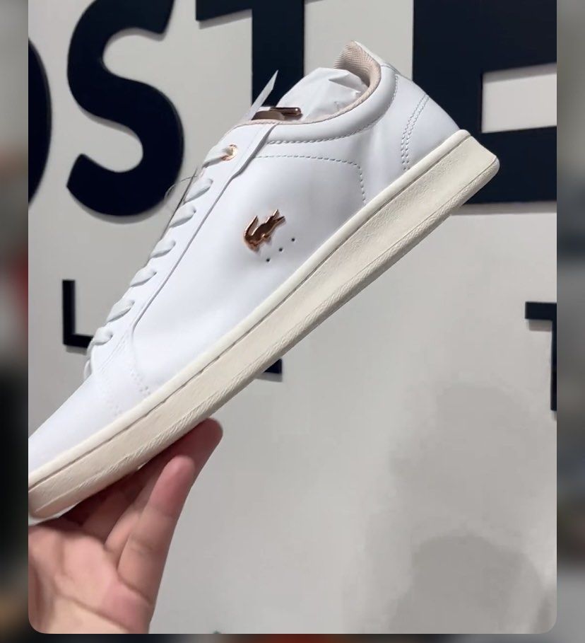 Lacoste women shoes (Category: Sneakers) located in Quezon City. Submitted by ohitsnhalen (Listing ID 1292572062, Image 3). Description: 4300-5200 Laguna/qc No cod.