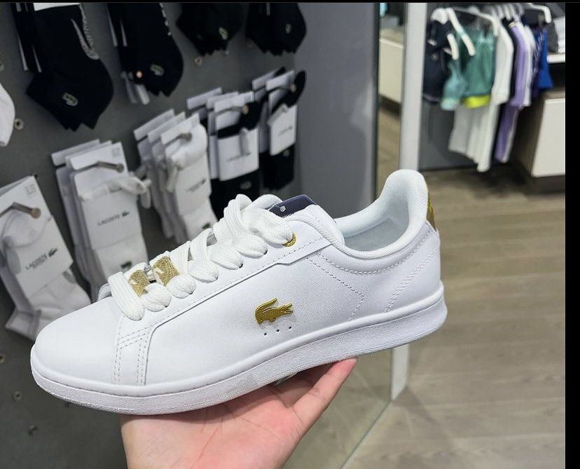 Lacoste women shoes (Category: Sneakers) located in Quezon City. Submitted by ohitsnhalen (Listing ID 1292572062, Image 2). Description: 4300-5200 Laguna/qc No cod.