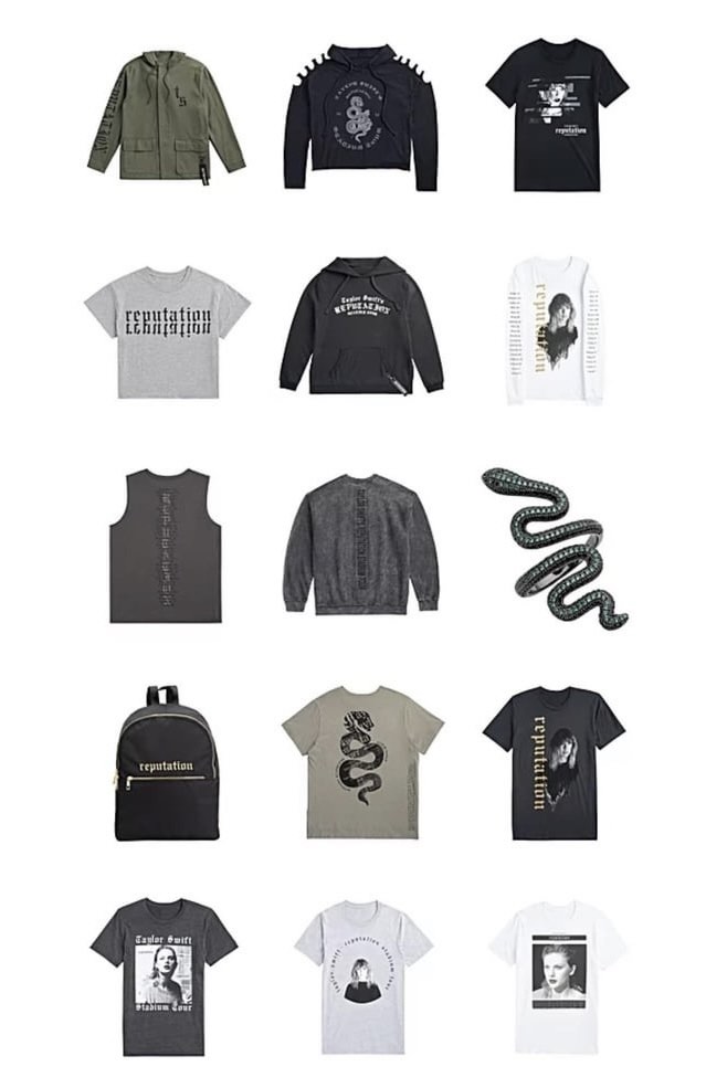 [LF] Taylor Reputation Era/Stadium Tour Merch, Bulletin Board, Looking ...