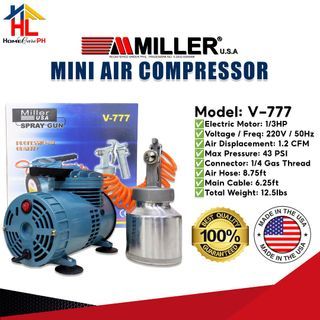 Miller Mini Air Compressor 1.3HP (V-777)