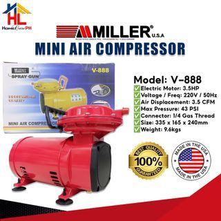 Miller Mini Air Compressor 3.5HP (V-888)