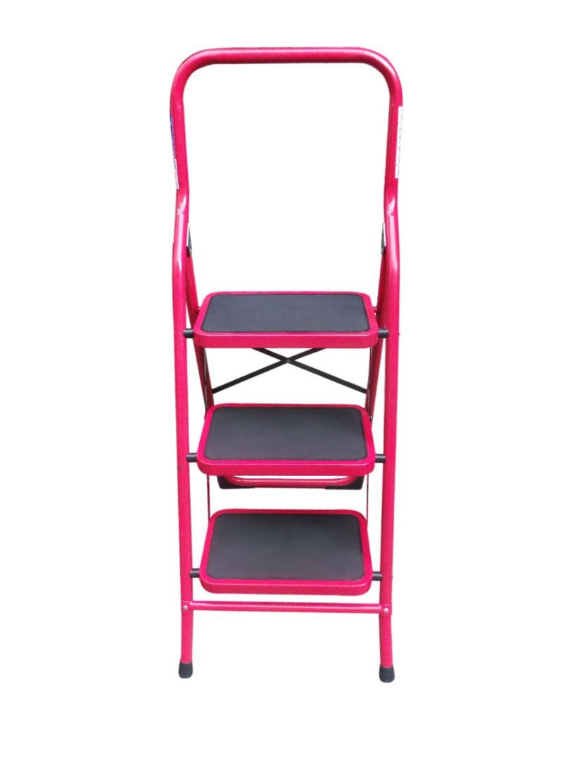 Miller Steel Step Stool Ladder 3 Steps / 4 Steps (Category: Ladders & Steps) located in Manila. Submitted by homecareph (Listing ID 1292488151, Image 2). Description: 08-27-2026 ✅For Sale!!! ✅Retail / Wholesale ✅MILLER STEEL STEP STOOL ✅AVAILABLE: ✅3 STEPS • Model: SSL-300-3 • Max. Capacity: 300 lbs (150kg) • Color: Red • Material: Steel • Size Open: 45L x60W x 127H cm • Size Fold: 45L x 10W x 127H cm • Weight: 7kgs ✅4 STEPS • Model : SSL-300-4 •