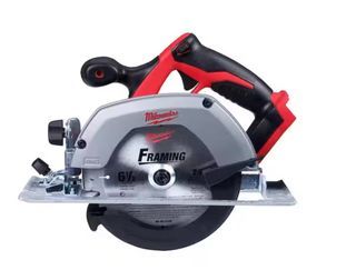 Milwaukee 2630-20 M18 18V Lithium-Ion Cordless 6-1/2 in. Circular Saw (Tool Only - No battery & charger),  Ergonomic, compact and lightweight design with soft-grip handle for operator comfort, Brand new in box.