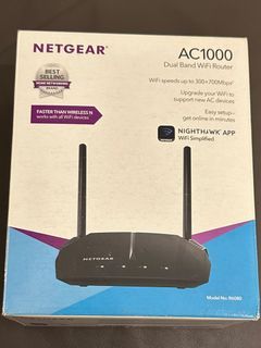 NetGear AC1000 Dual Band WiFi Router (Negotiable Price)