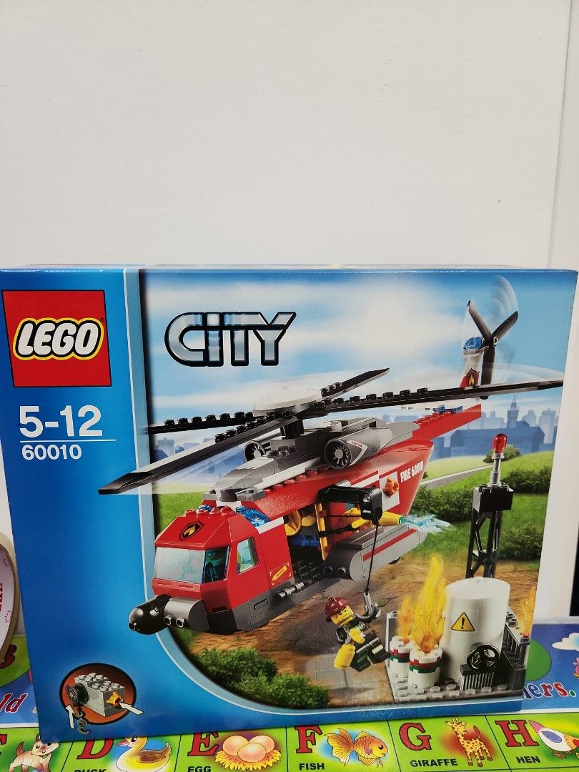 New lego city fire engine helicopter 60010 Hobbies Toys Toys Games on Carousell