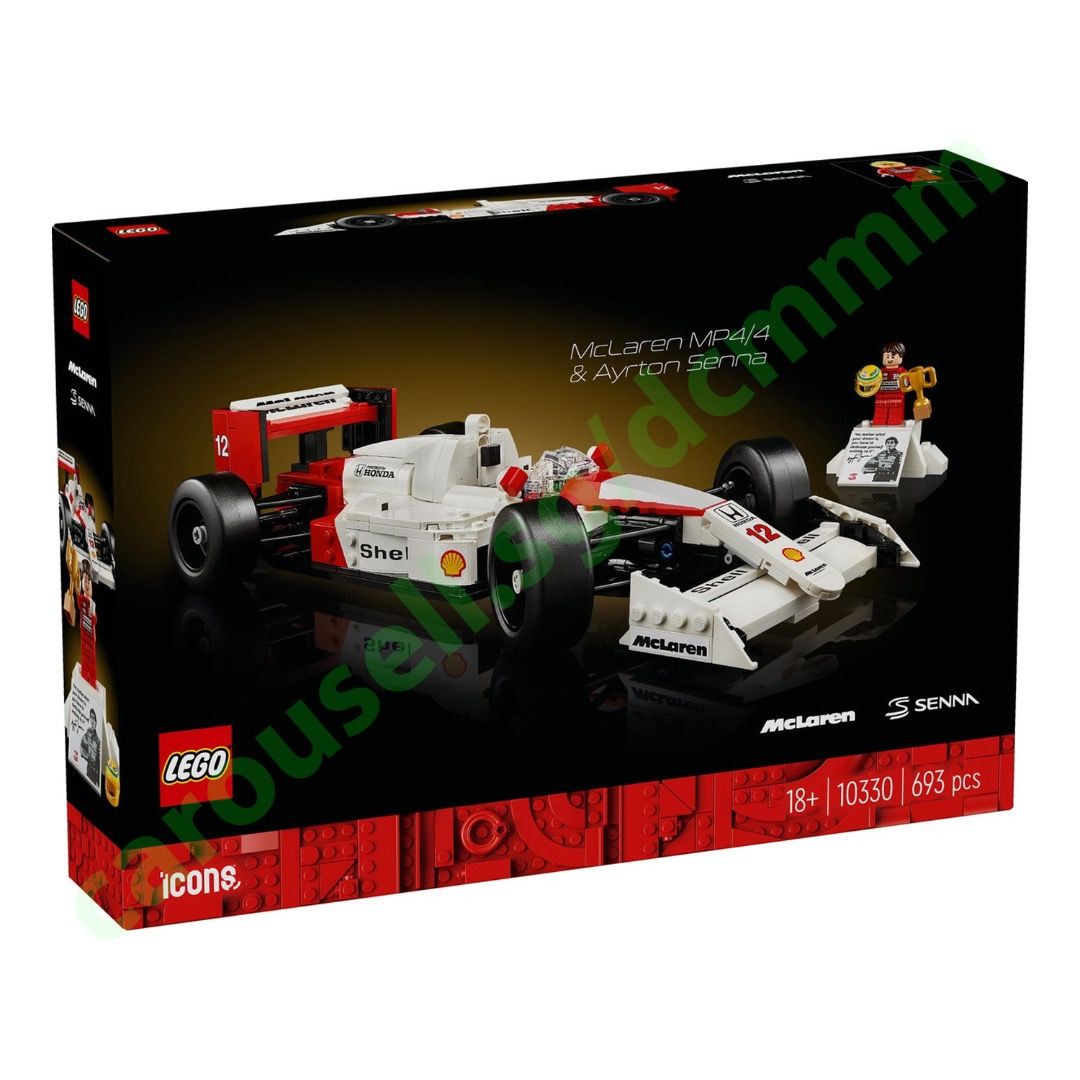 Lego ayrton senna car hotsell