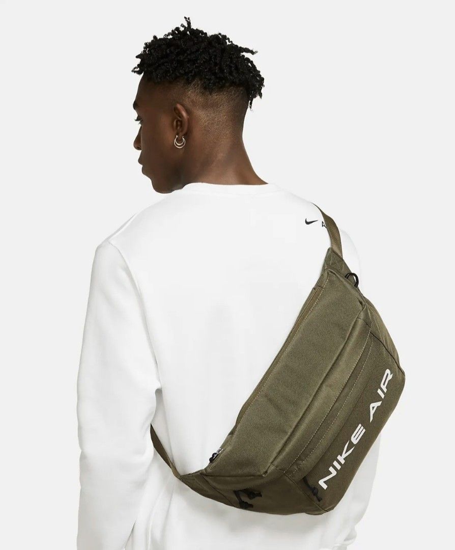Nike Air Tech Hip Pack Army Olive Green Men s Fashion Bags