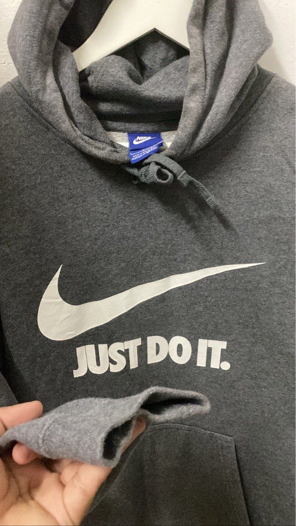 Nike jdi hoodie grey top