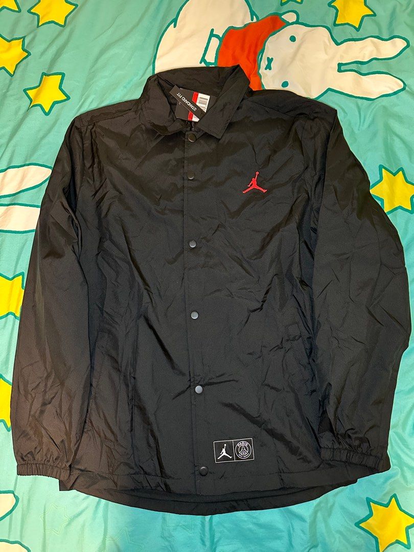 Nike psg coach jacket sale