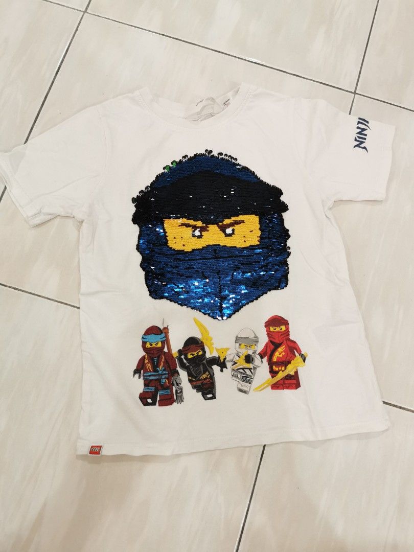 Ninjago sequin sales t shirt