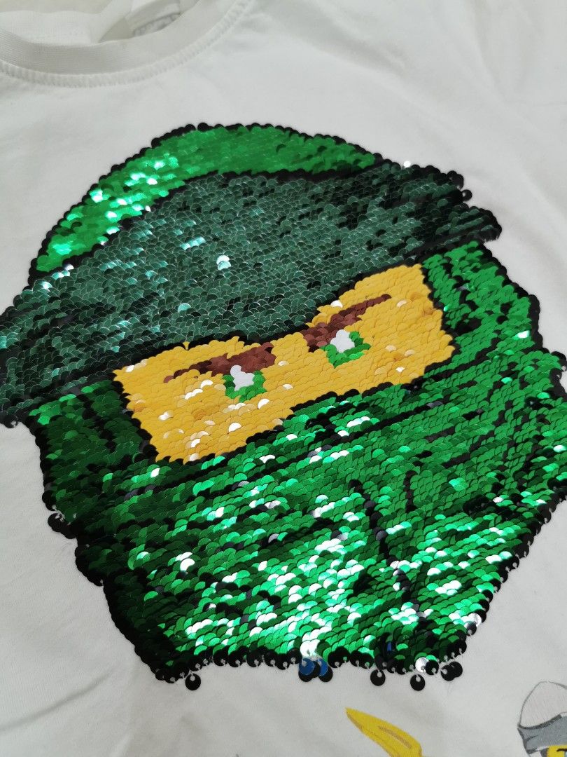 Ninjago sequin t shirt deals