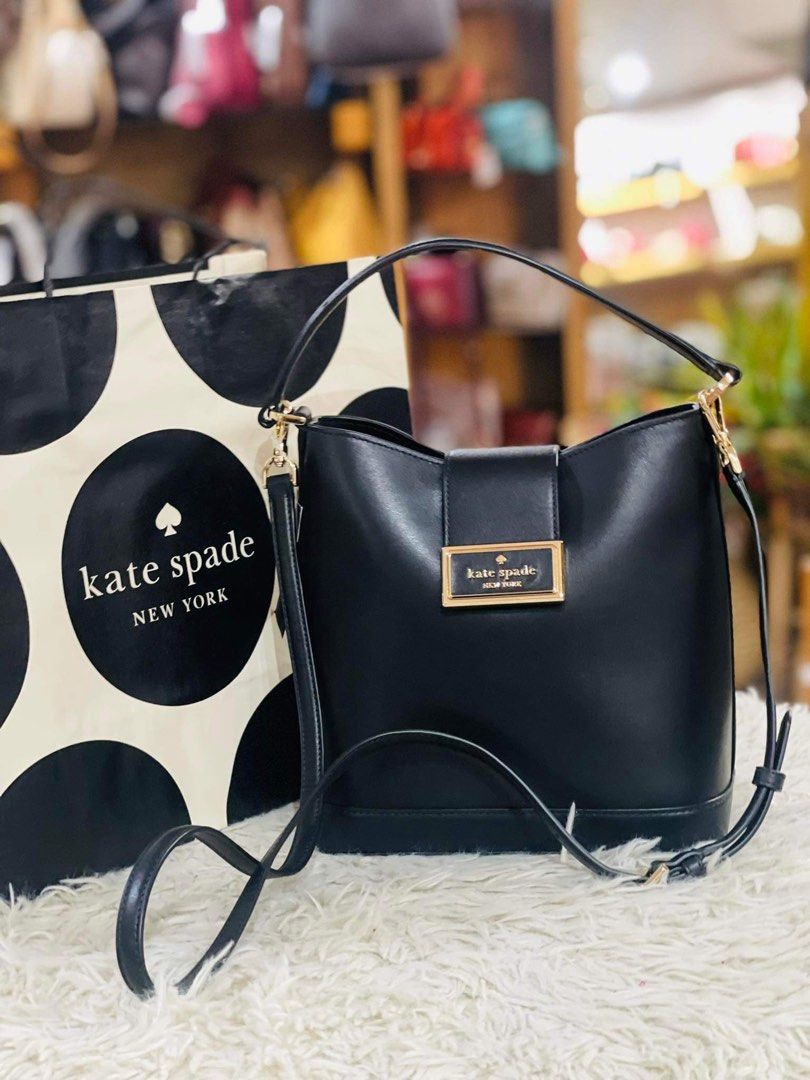 💯ORIGINAL KATE SPADE REEGAN BUCKET (Category: Luxury Bags & Wallets) located in Quezon City. Submitted by ashongsstore (Listing ID 1292508852, Image 1). Description: Sale ♠️KÄTË ŚPÄDÈ COLLECTION♠️ 🇵🇭ONHAND🇵🇭 ‼️Please look at our pictures as that is exactly what you are purchasing‼️ 💯GUARANTEED ORIGINAL AND AUTHENTIC or TRIPLE YOUR MONEY BACK! Not REPLICA, OEM, TOP GRADE QUALITY, AUTHENTIC QUALITY or Any other Terms to DENOTE FAKE! 😎 . . . 