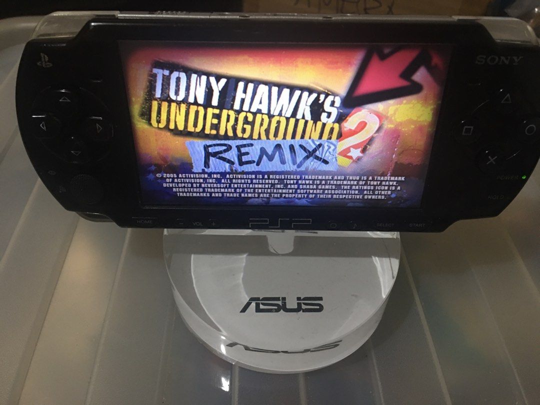 PlayStation Portable PSP NTSC-UC Tony Hawks Underground 2 REMIX, Video  Gaming, Video Games, PlayStation on Carousell