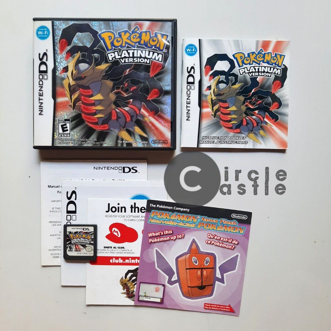 Pokemon Platinum for Nintendo DS Nintendo 2DS Nintendo 3DS Video