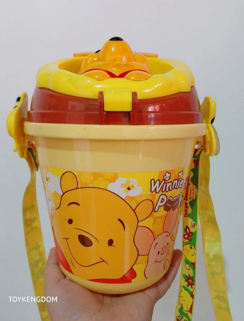 Popcorn Bucket Winnie The Pooh, Hobbies & Toys, Toys & Games on Carousell