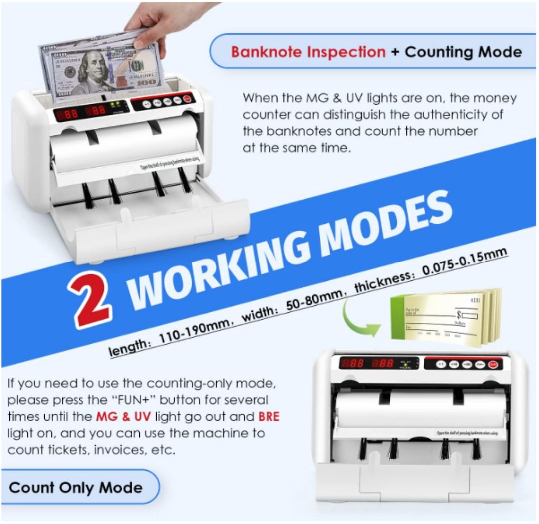 Portable Currency Counter Machine / Portable Money Counter Machine ...