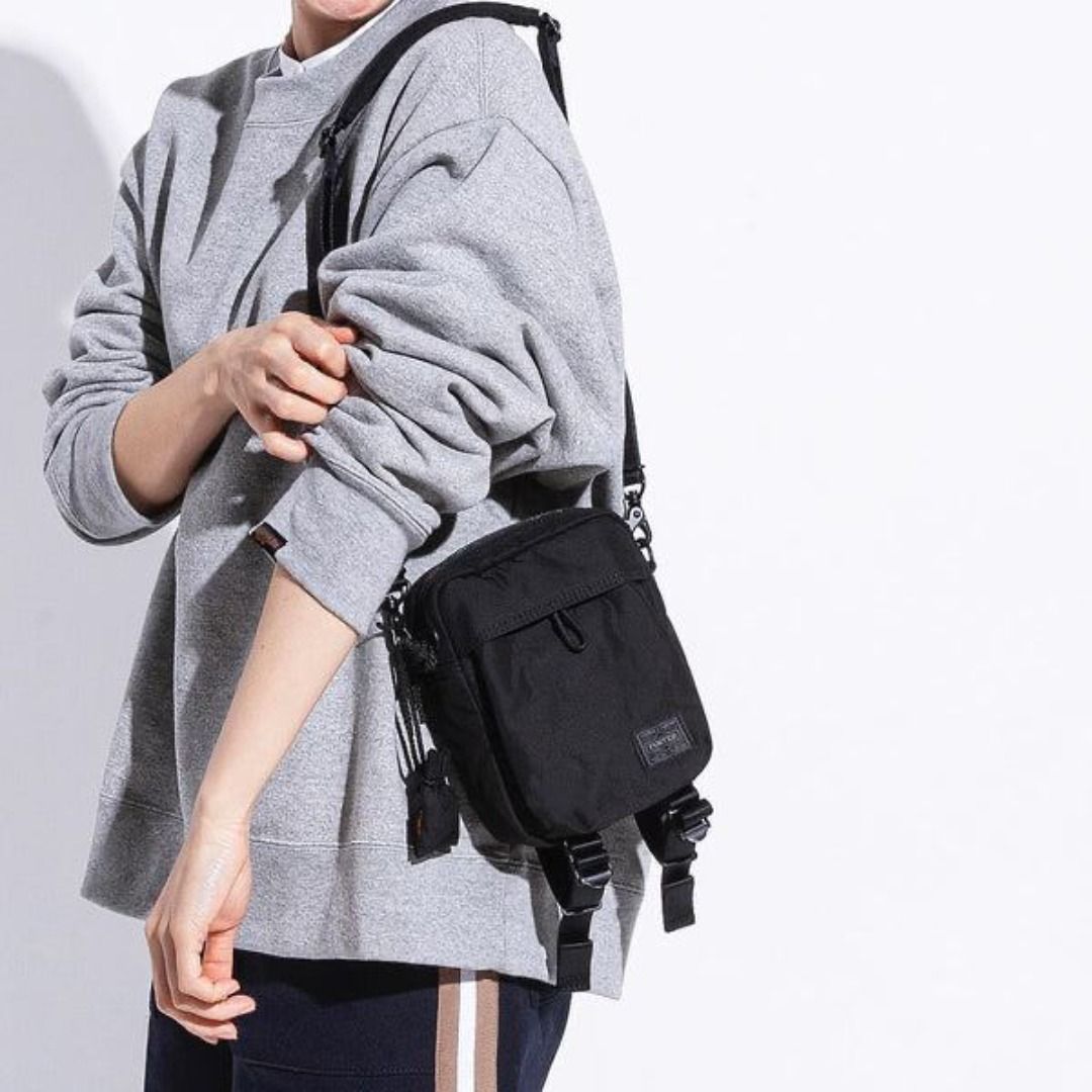 PORTER SENSES VERTICAL SHOULDER BAG, Men's Fashion, Bags, Sling