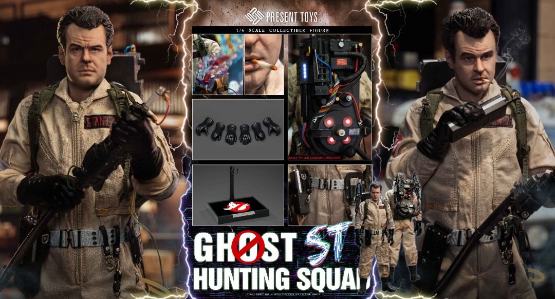 PRESENT TOYS 1/10 ゴーストハンティング部隊SP PT-sp78 Present toys sp78 1/6 Scale Ghost hunting squad SP (in stock)
