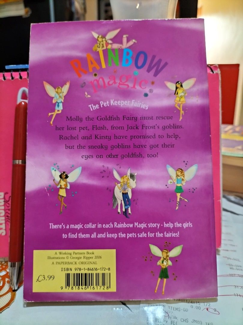 Rainbow Magic (Category: Children's Books) located in Quezon City. Submitted by wowas.anik_aniks (Listing ID 1292617277, Image 3). Description: Rainbow Magic Molly the Goldfish Fairy.