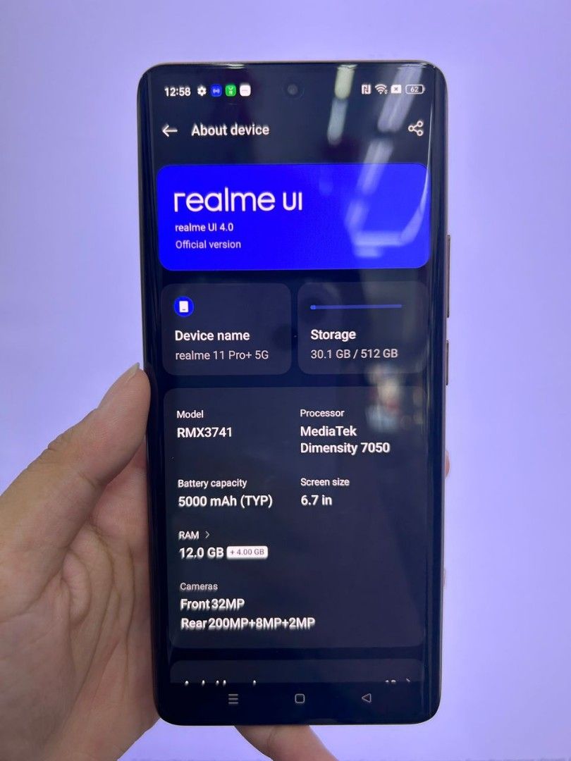 Realme 11 Pro Plus 5G 12GB/512GB/6.7 Sunrise Bege