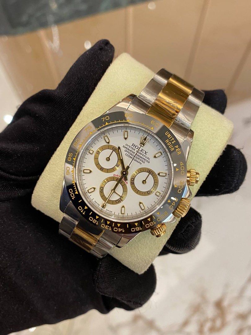 Rolex oyster perpetual superlative chronometer officially certified cosmograph 18k 750 outlet