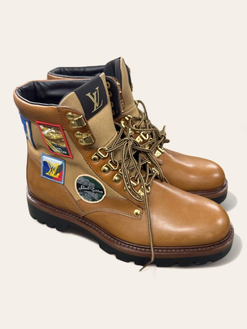 DISCOUNTED RTP 2 830 LOUIS VUITTON LV PATCH OBERKAMPF BOOTS
