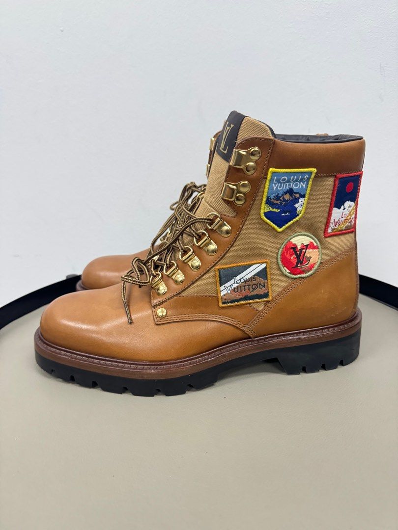 Louis vuitton patch boots deals