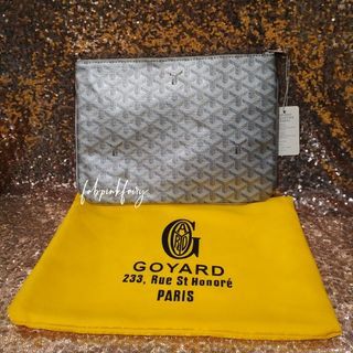 SALE Goyard Clutch Bag Silver Clutch Bag Payday Sale Sweldo Sale