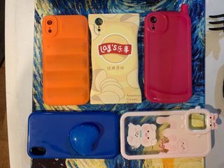 Set of 5 cute iPhone XR case