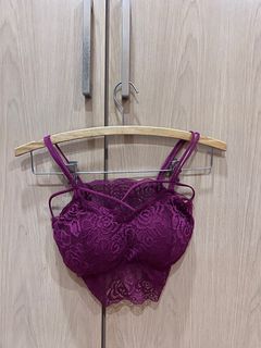 Sexy bra lingerie set, Women's Fashion, Tops, Sleeveless on Carousell