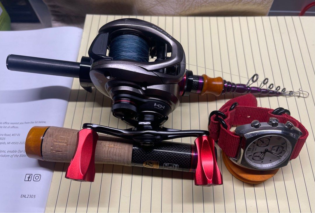 Shimano Scorpion BFS right hand retrieve, Sports Equipment, Fishing on  Carousell