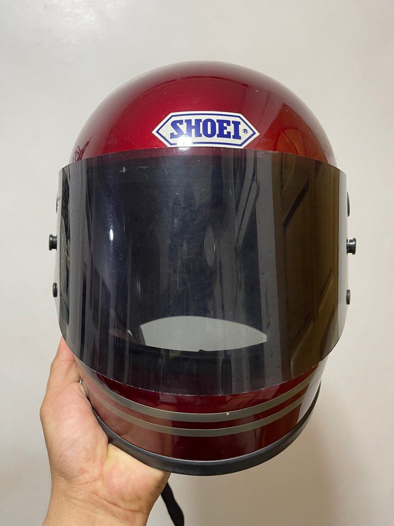shoei helmet (Category: Helmets and other Riding Gears) located in Calamba. Submitted by thriftingoverload (Listing ID 1292620260, Image 2). Description: plus shipping fee size medium.