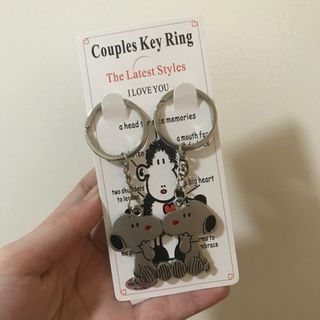 Snoopy Couples Keychain