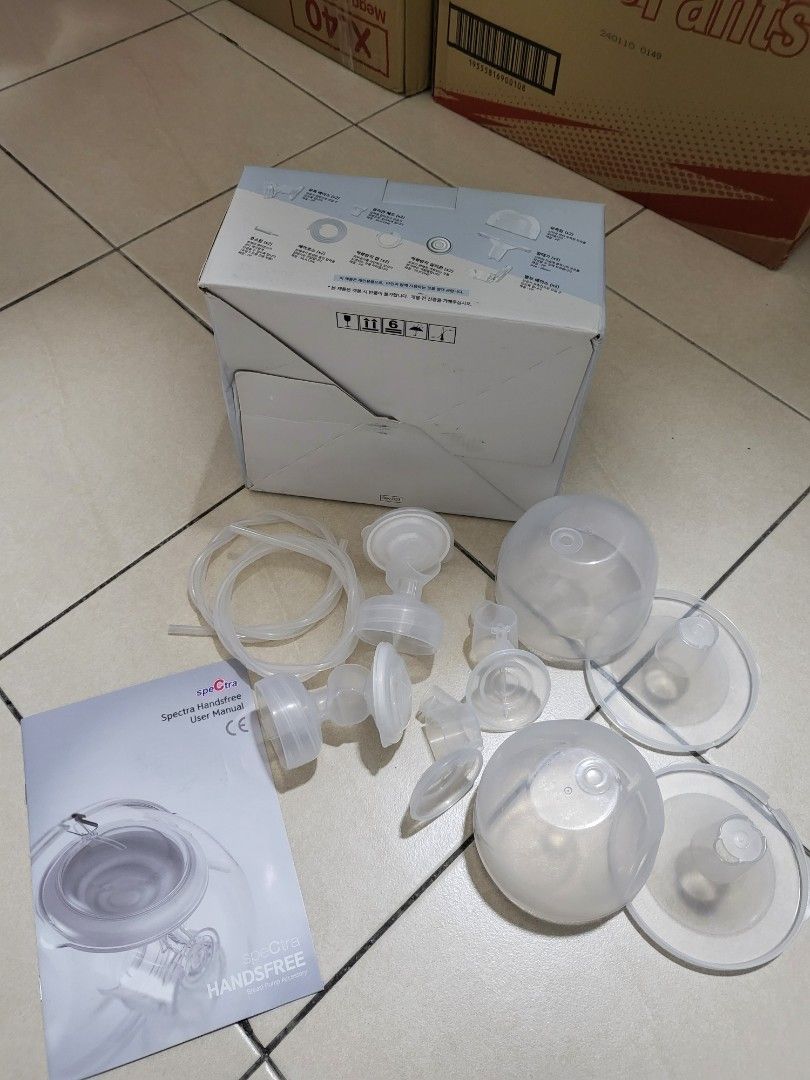 Spectra Handsfree Cup 28mm, Babies & Kids, Nursing & Feeding, Breastfeeding  & Bottle Feeding on Carousell