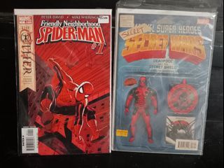 Spiderman Deadpool comics