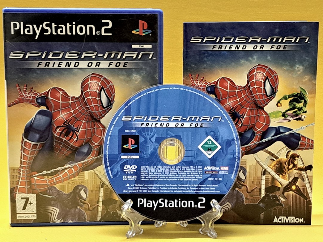 🔥SPIDER-MAN FRIEND OR FOE🔥 PS2, Video Gaming, Video Games, PlayStation on  Carousell