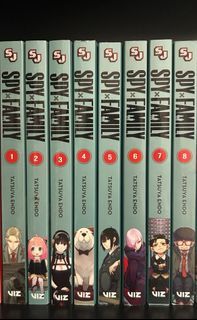 Spy x Family manga vol 1-8