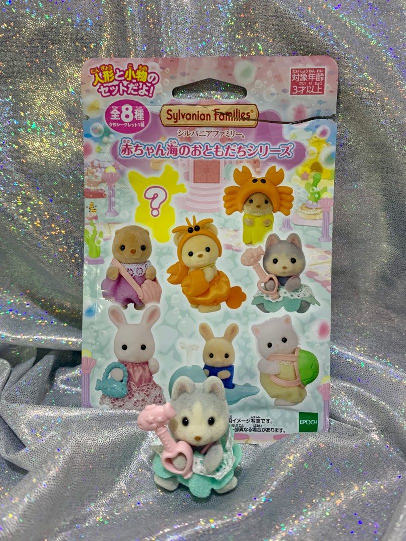 Sylvanian Families Baby Sea Friends Series - Husky (Category: Designer & Blind Box Toys) located in Santa Rosa. Submitted by wanderpat (Listing ID 1292567484, Image 1). Description: KINDLY READ DESCRIPTION AND ONLY MAKE AN OFFER IF YOU’RE READY AND 100% TO PURCHASE! ☁️✨ ❥ NO OFFER = NO TRANSACTION ~ Sylvanian Families Baby Sea Friends Series - Husky WYSIWYG ~ - with foil, no plastic packaging & pamphlet - good as new, a bit dusty ~ 👉🏼 MINE NOW,