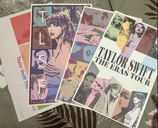 Taylor Swift The Eras Tour 4 Exclusive prints (VIP Merch Box)