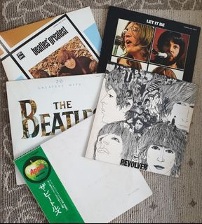 The Beatles LP Vinyl Records Japan pressed