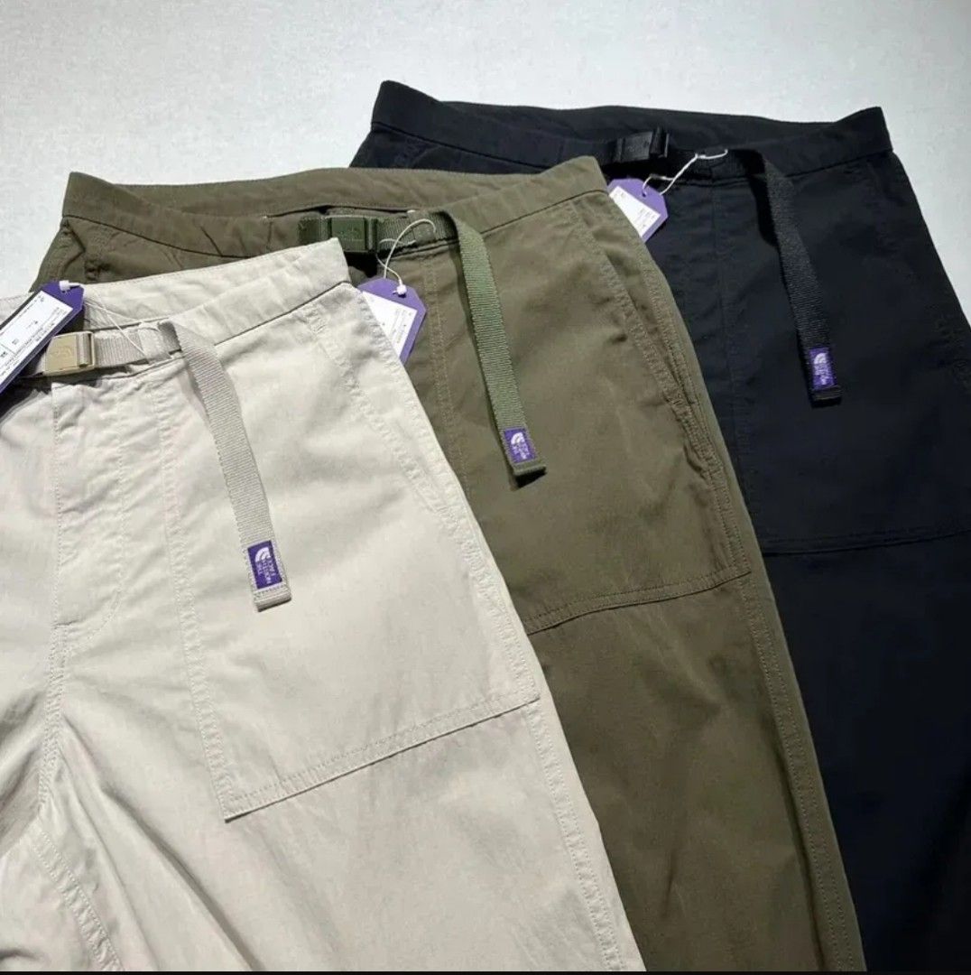 The North Face Purple Label Ripstop Wide Cropped Pants NT5064N, 男
