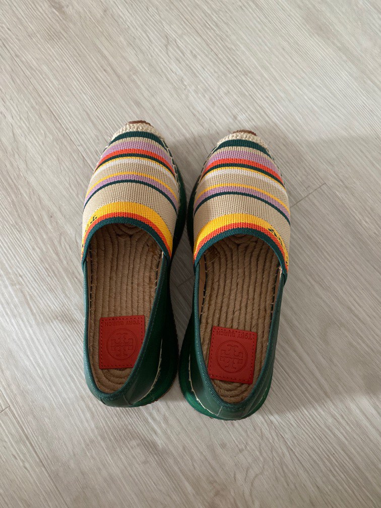 tory burch huarache slip on