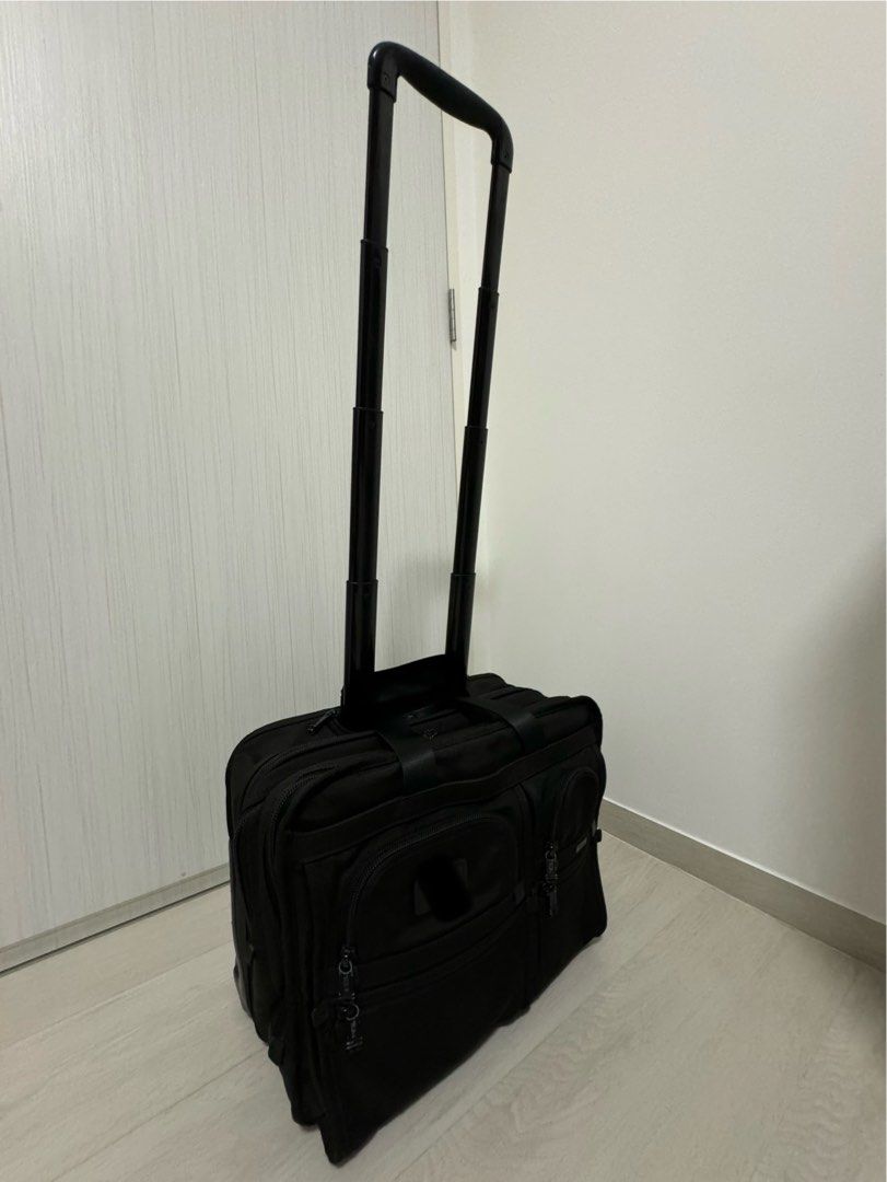 Tumi wheeled store briefcase sale