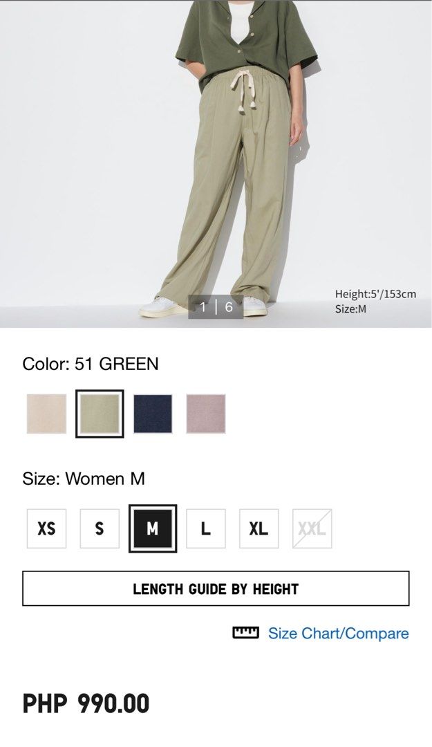 LINEN BLEND EASY PANTS